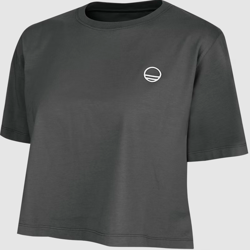 WILDCOUNTRY CAMISETA CROP SEQUENCE MUJER ONYX