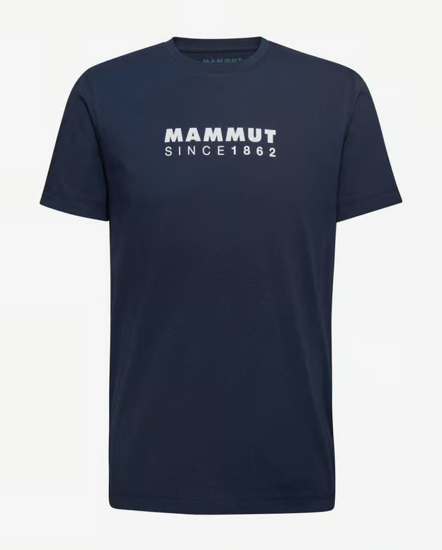 MAMMUT CAMISETA CORE LOGO 1862 HOMBRE MARINE