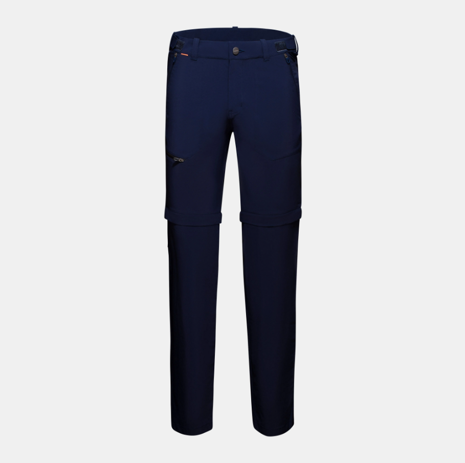 MAMMUT PANTALON LARGO CONVERTIBLE RUNBOLD ZIP OFF HOMBRE MARINE