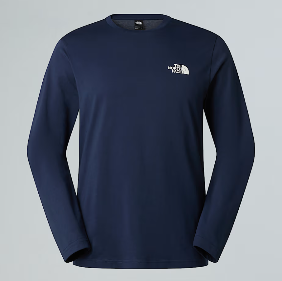 THE NORTH FACE CAMISETA MANGA LARGA SIMPLE DOME HOMBRE SUMMIT NAVY