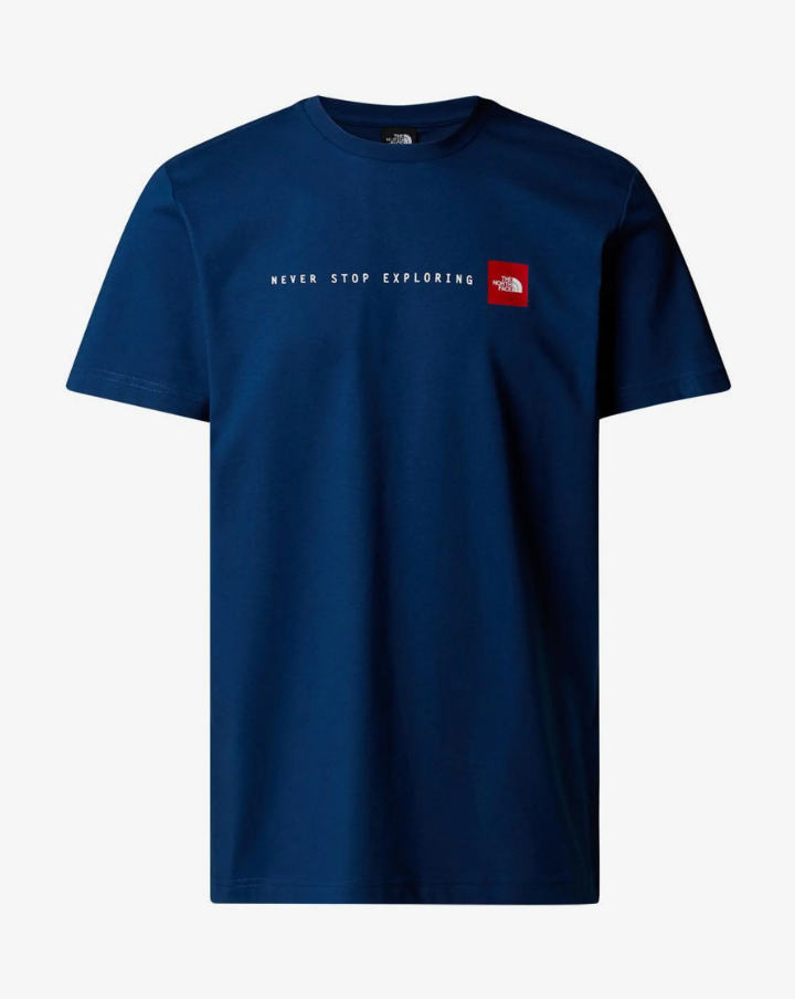 THE NORTH FACE CAMISETA NEVER STOP EXPLORING ESTATE BLUE