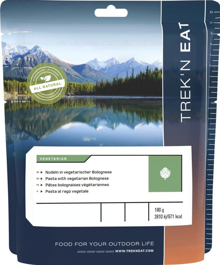 TREK´N EAT PASTA CON BOLOÑESA VEGETAL