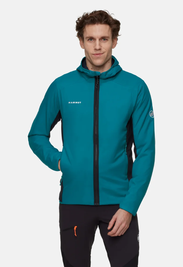 MAMMUT CHAQUETA RIME LIGHT IN HYBRID HOODED HOMBRE