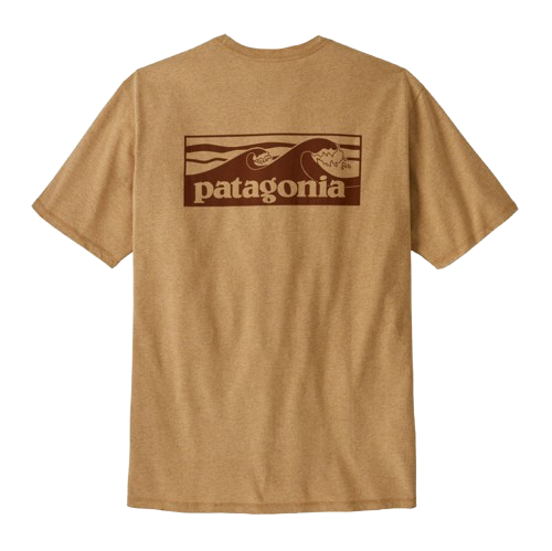 PATAGONIA CAMISETA BOARDSHORT LOGO POCKET RESPONSIBILI-TEE HOMBRE TALON GOLD