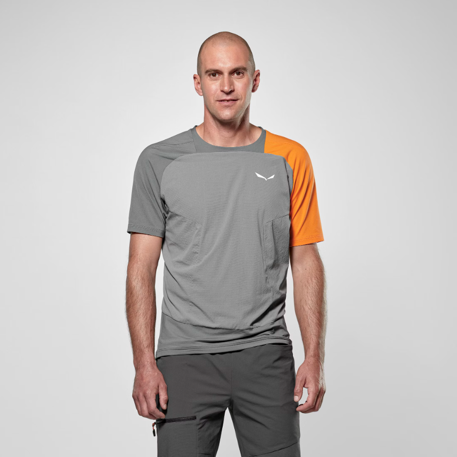 SALEWA CAMISETA NXT HYBRID HOMBRE QUIET SHADE
