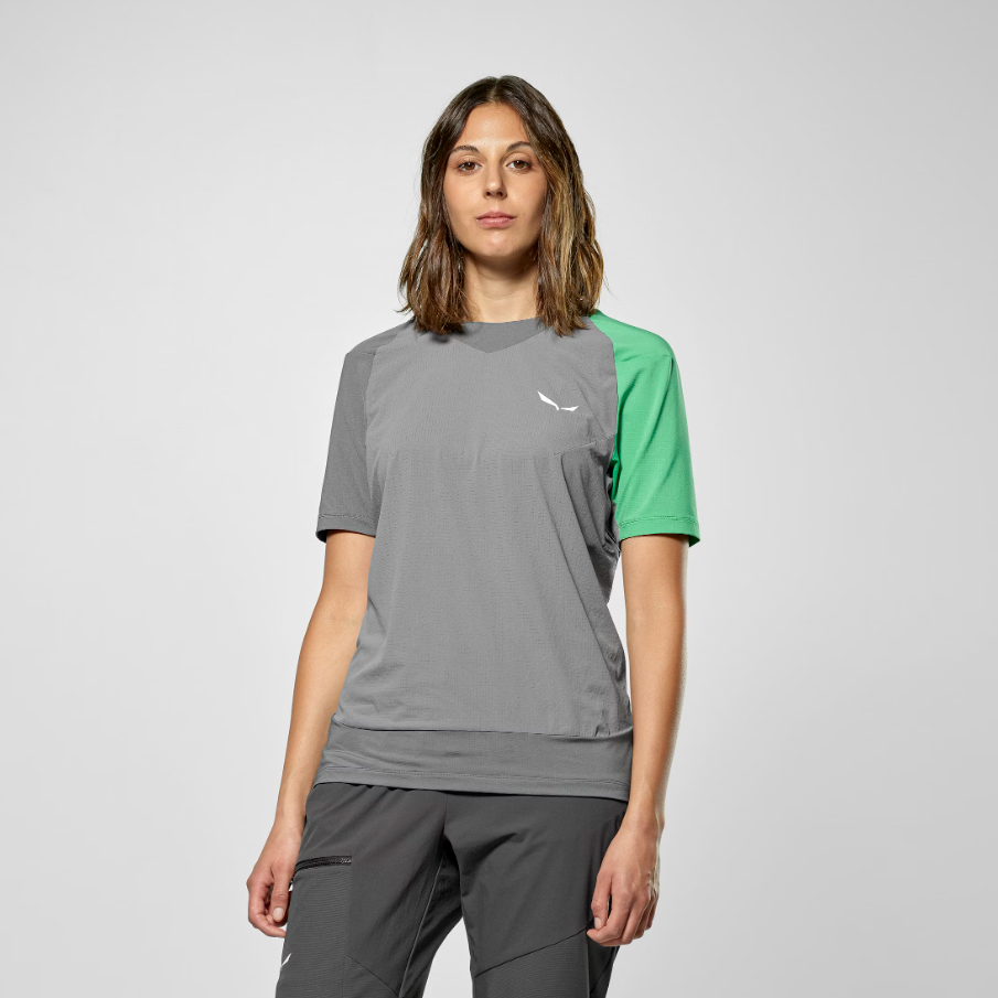 SALEWA CAMISETA NXT HYBRID MUJER QUIET SHADE
