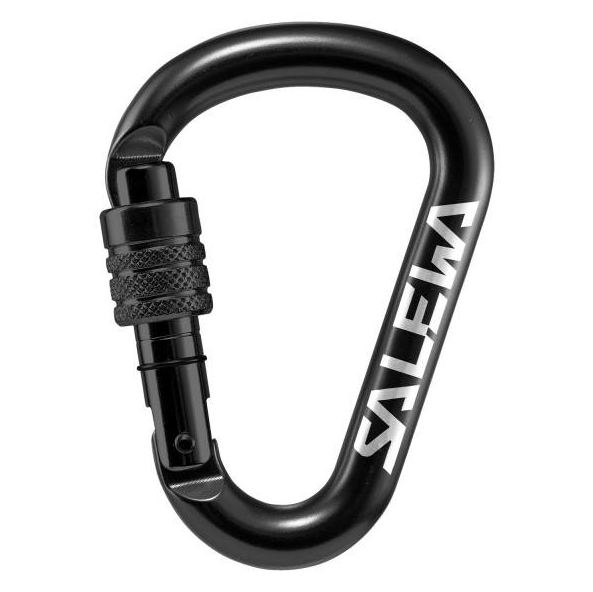 SALEWA MOSQUETON HMS SCREW G2 SMALL BLACK