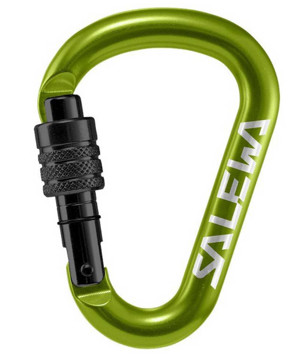 SALEWA MOSQUETON HMS SCREW G2 SMALL GREEN