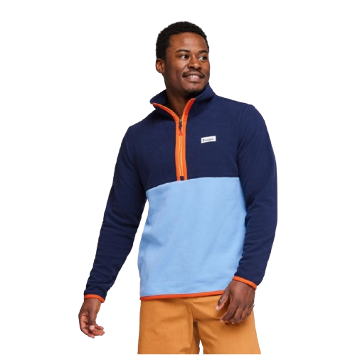 COTOPAXI CHAQUETA AMADO FLEECE PULL OVER 1/2 HOMBRE BLUE VIOLET WINE