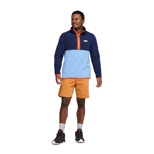 COTOPAXI CHAQUETA AMADO FLEECE PULL OVER 1/2 HOMBRE BLUE VIOLET WINE