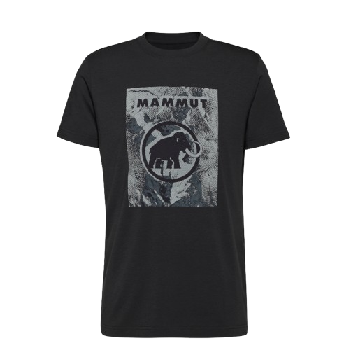MAMMUT TROVAT CAMISETA HOMBRE BLACK