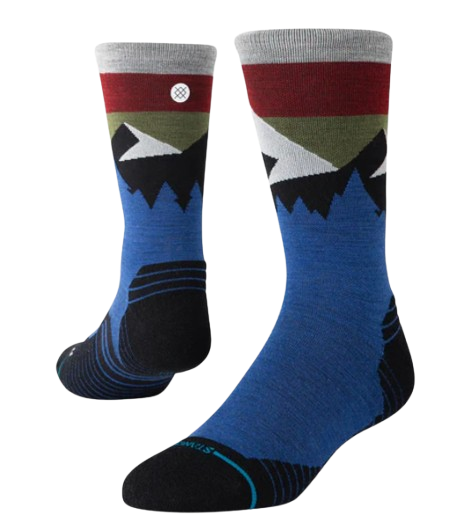 STANCE CALCETIN LIGHT WOOL CREW COBALT BLUE