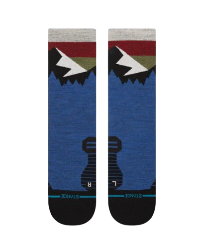 STANCE CALCETIN LIGHT WOOL CREW COBALT BLUE