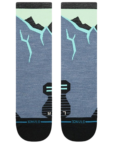 STANCE CALCETIN ICY MOUNTAIN LIGHT WOOL CREW