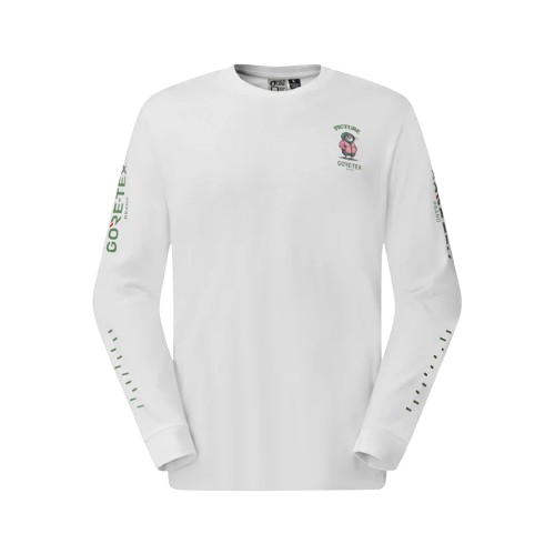 PICTURE CAMISETA MANGA LARGA PICTURE X GTX LS HOMBRE WHITE