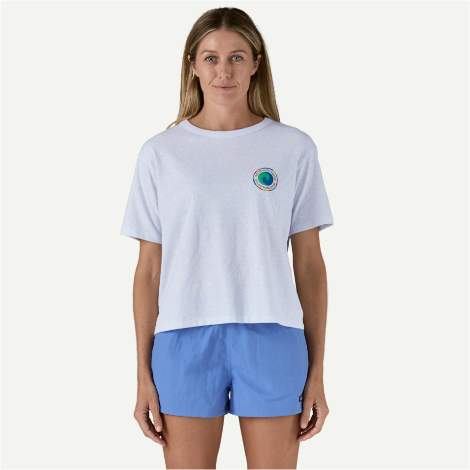 PATAGONIA CAMISETA UNITY FITZ CUT RESPONSIBILI TEE MUJER WHITE
