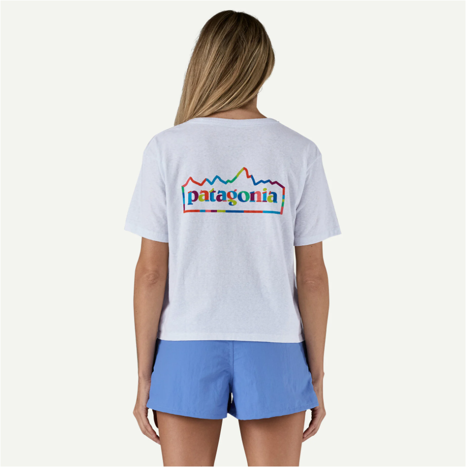 PATAGONIA CAMISETA UNITY FITZ CUT RESPONSIBILI TEE MUJER WHITE