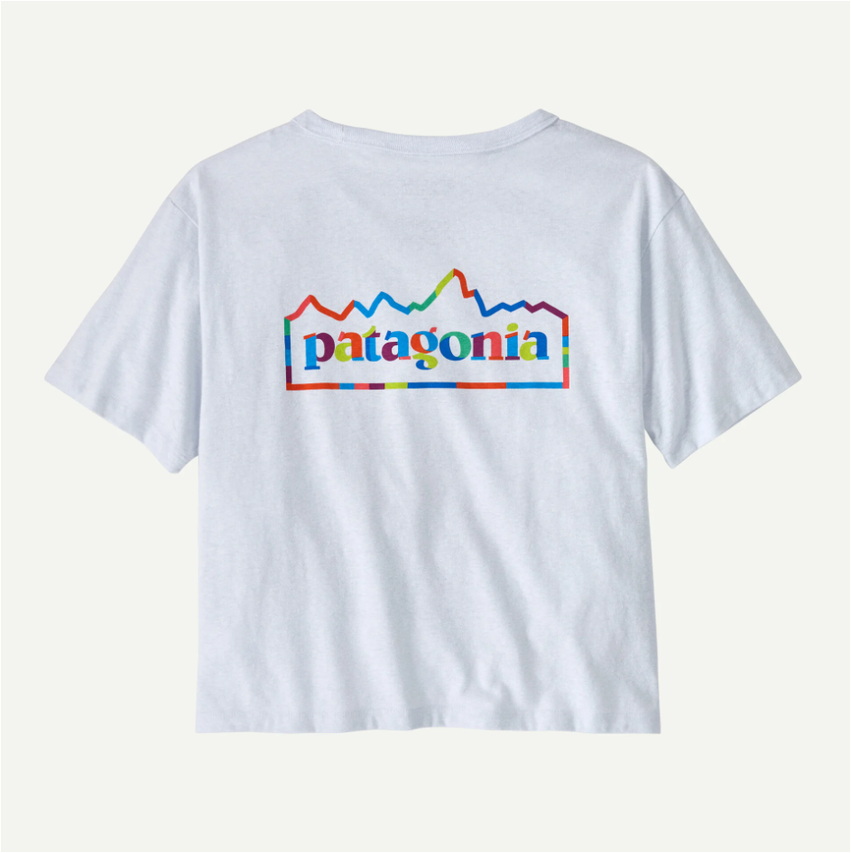 PATAGONIA CAMISETA UNITY FITZ CUT RESPONSIBILI TEE MUJER WHITE