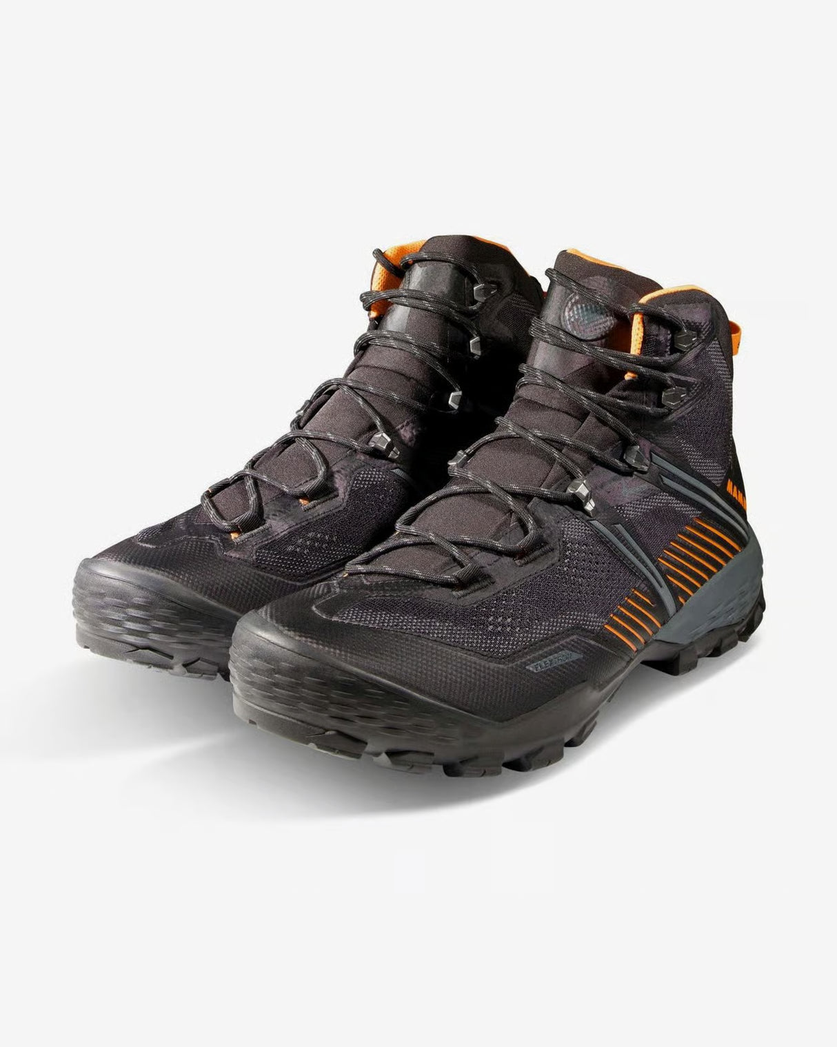 MAMMUT DUCAN 2 HIGH GTX HOMBRE BLACK DARK TANGERINE