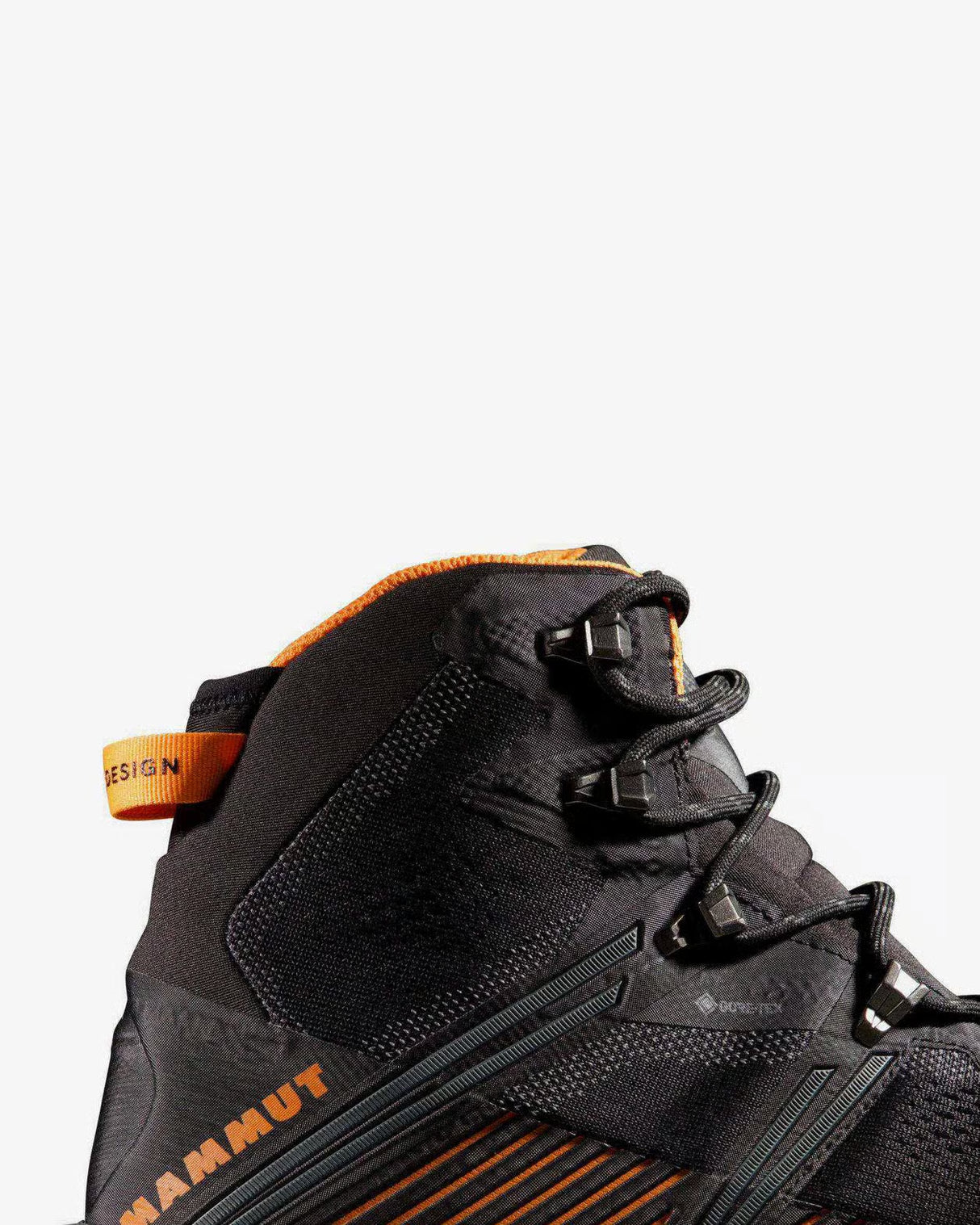 MAMMUT DUCAN 2 HIGH GTX HOMBRE BLACK DARK TANGERINE