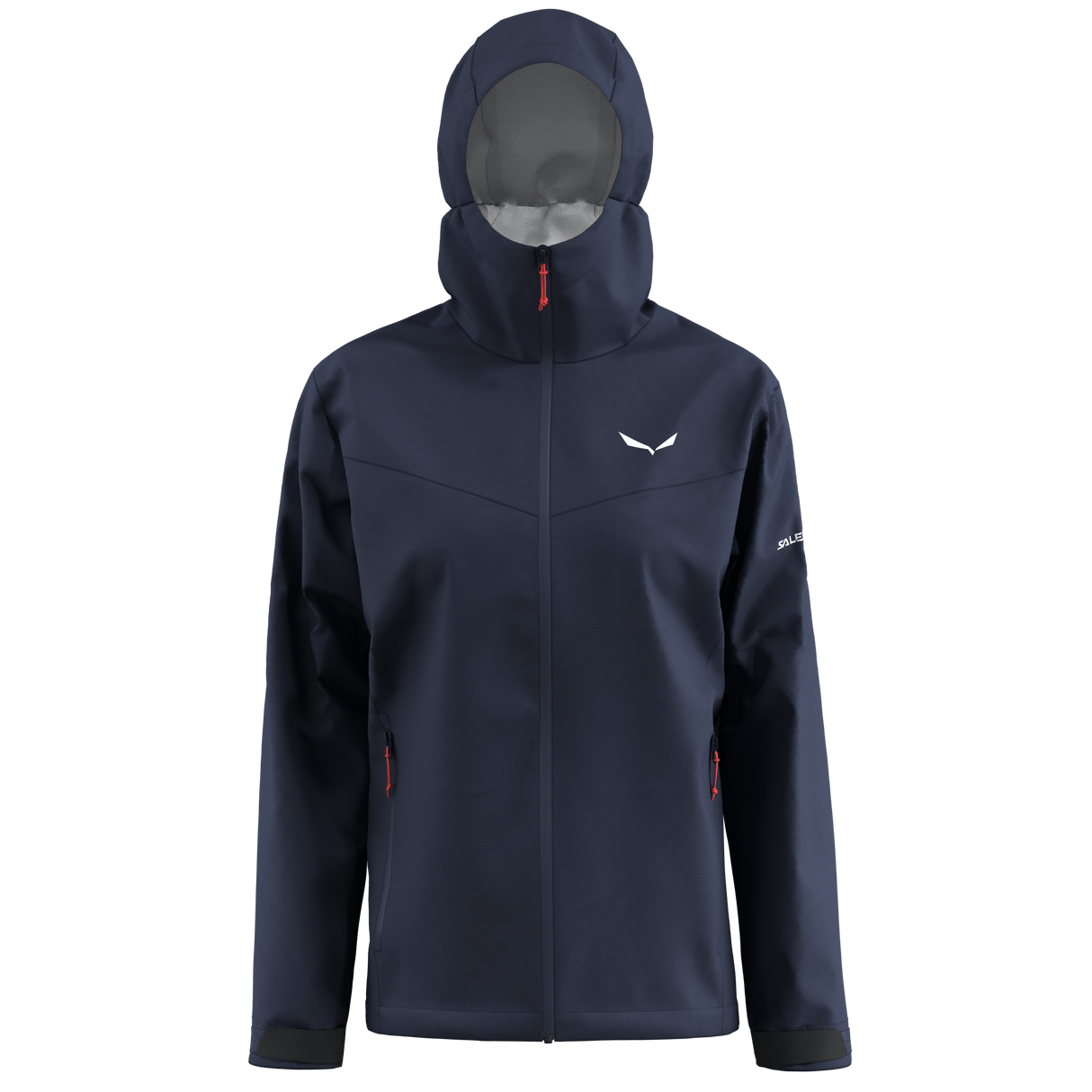 SALEWA PUEZ AQUA 4 2.5L CHAQUETA IMPERMEABLE MUJER NAVY