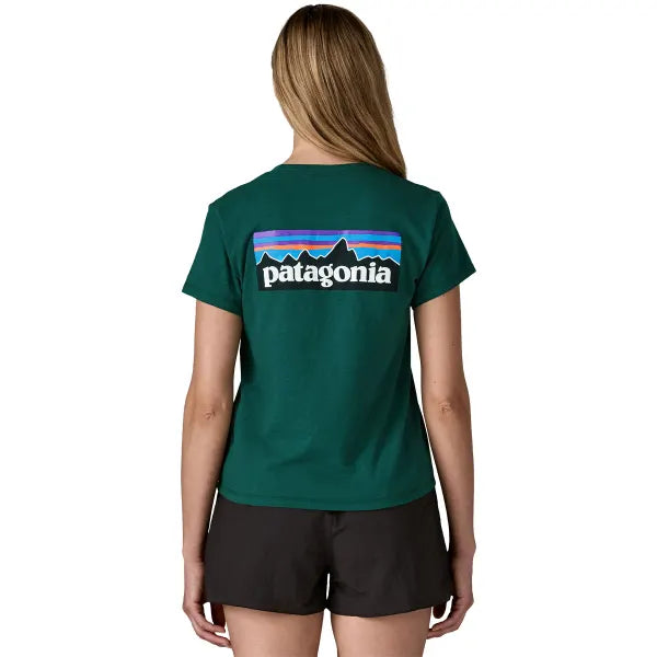 PATAGONIA CAMISETA P6 LOGO RESPONSIBILI MUJER