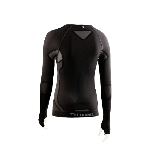 LURBEL CRISTALLO MANGA LARGA MUJER NEGRO GRIS