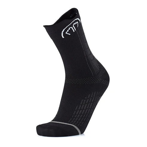 SIDAS RUN ANATOMIC SOCKS CREW NOIR
