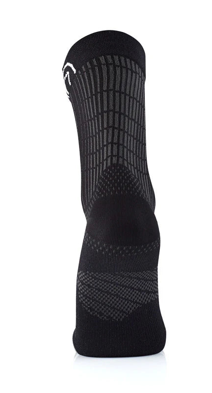 SIDAS RUN ANATOMIC SOCKS CREW NOIR