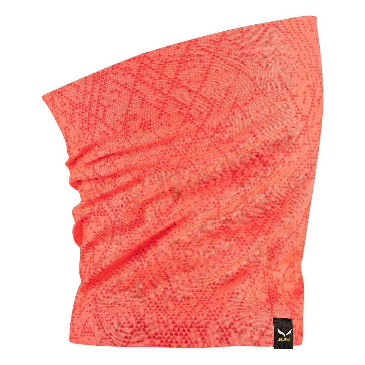 SALEWA ICONO FLUO HEADBAND TUBULAR UNISEX CORAL