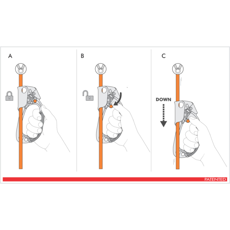 CLIMBING TECHNOLOGY QUICK UP BLOQUEADOR PUNO IZQUIERDO
