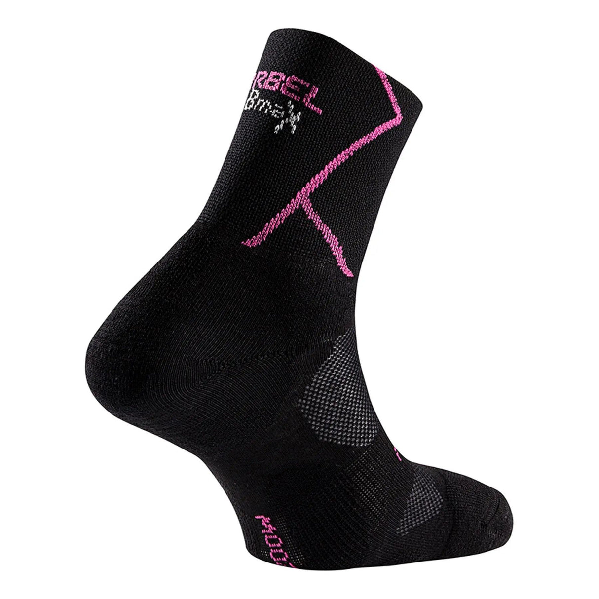 CALCETINES LURBEL TRACK W SOCKS NEGRO ROSA