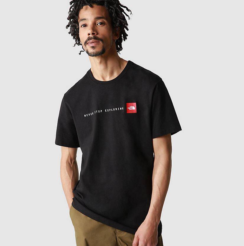 THE NORTH FACE CAMISETA NSE HOMBRE NEGRA