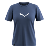 CAMISETA SALEWA SOLIDLOGO DRY MUJER