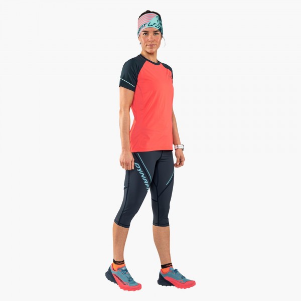 DYNAFIT ALPINE PRO SHORT SLEEVE CORAL MUJER
