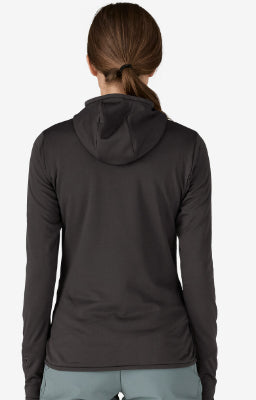 PATAGONIA R1 THERMAL FULL-ZIP JACKET MUJER NEGRO