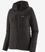 PATAGONIA R1 THERMAL FULL-ZIP JACKET MUJER NEGRO