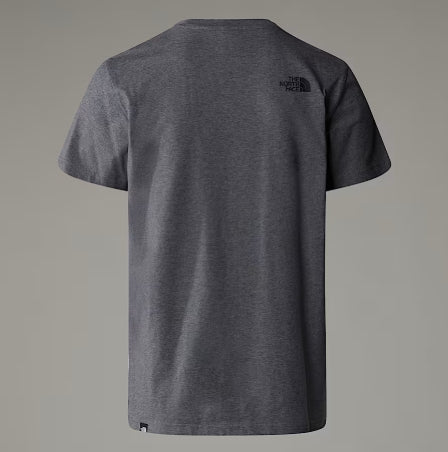 THE NORTH FACE CAMISETA SIMPLE DOME PARA HOMBRE GRIS