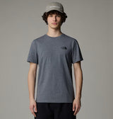 THE NORTH FACE CAMISETA SIMPLE DOME  PARA HOMBRE GRIS