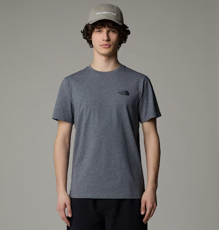 THE NORTH FACE CAMISETA SIMPLE DOME PARA HOMBRE GRIS