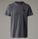 THE NORTH FACE CAMISETA SIMPLE DOME  PARA HOMBRE GRIS