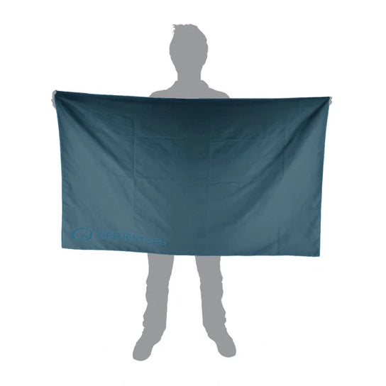 LIFEVENTURE RECYCLED TREK TOWEL BLUE G