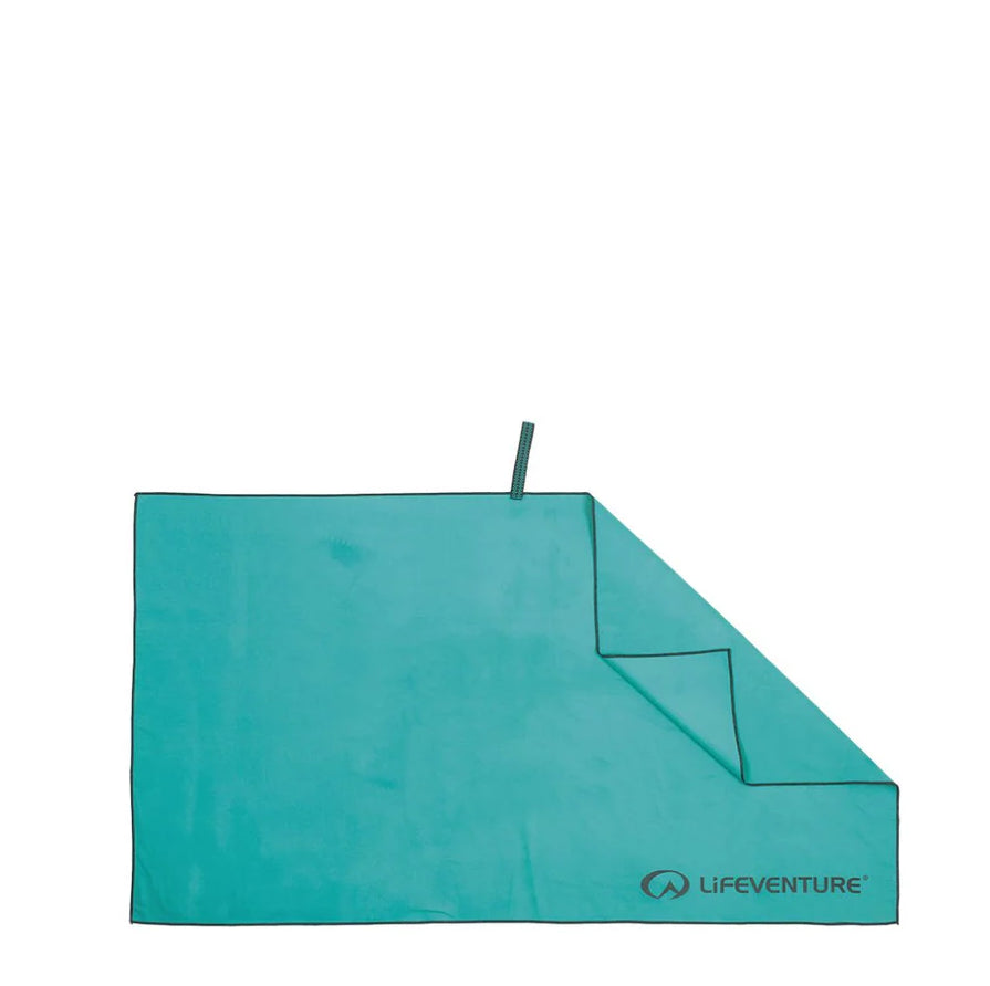 LIFEVENTURE RECYCLED TREK TOWEL TEAL XL