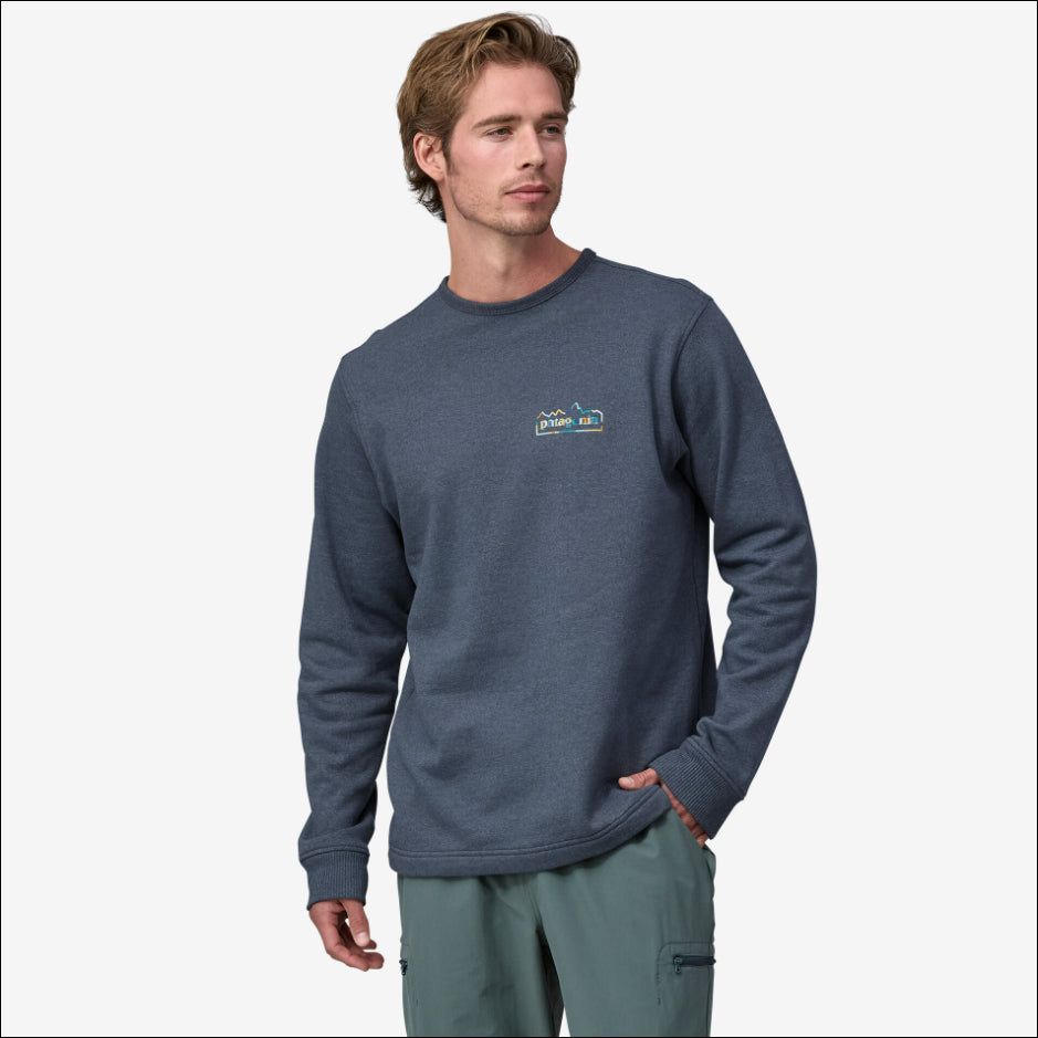 PATAGONIA CAMISETA UNITY FITZ WILDRISE CREW HOMBRE NEW NAVY
