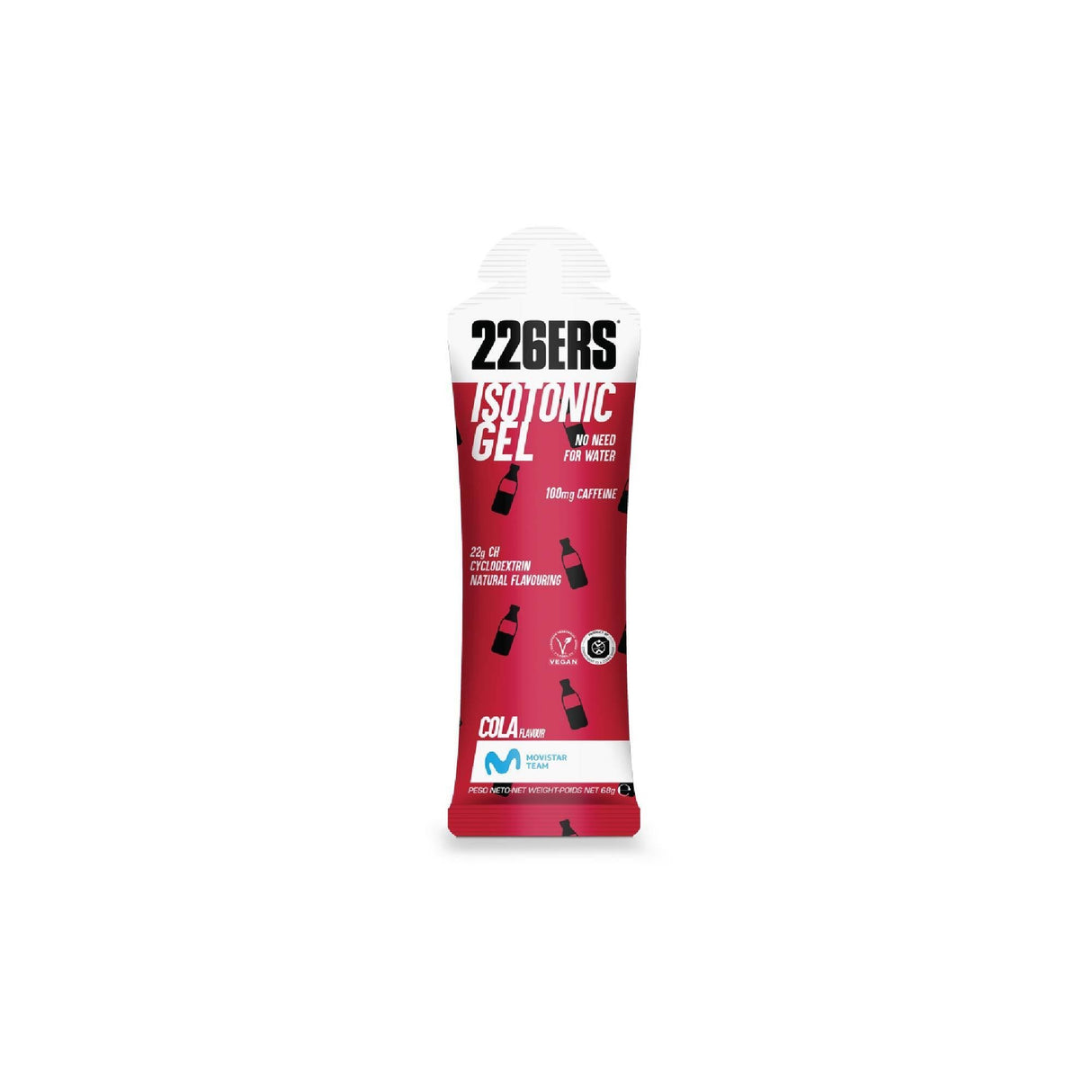226ERS ISOTONIC GEL 68GR CAFEINA 100MG COLA