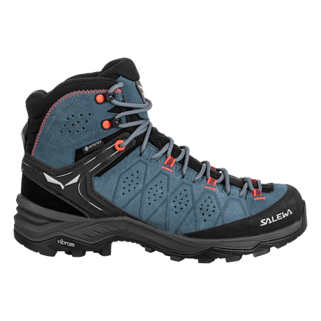 Salewa Alp Trainer 2 Mid GTX mujer Java Blue/Fluo Coral