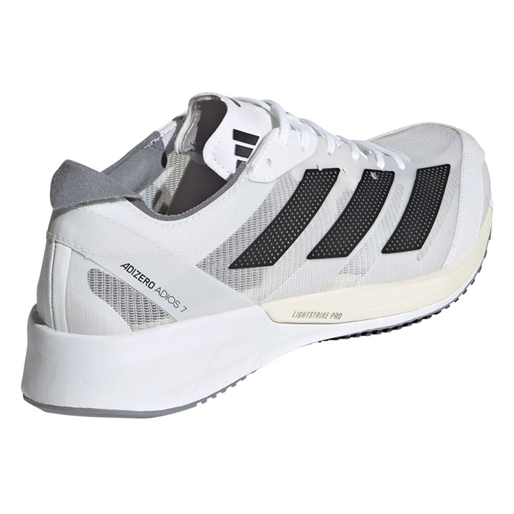 ADIDAS ADIZERO ADIOS 7 MUJER BLANCO NEGRO
