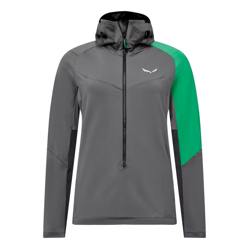 SALEWA CAMISETA NXT HYBRID 1/2 ZIP MUJER