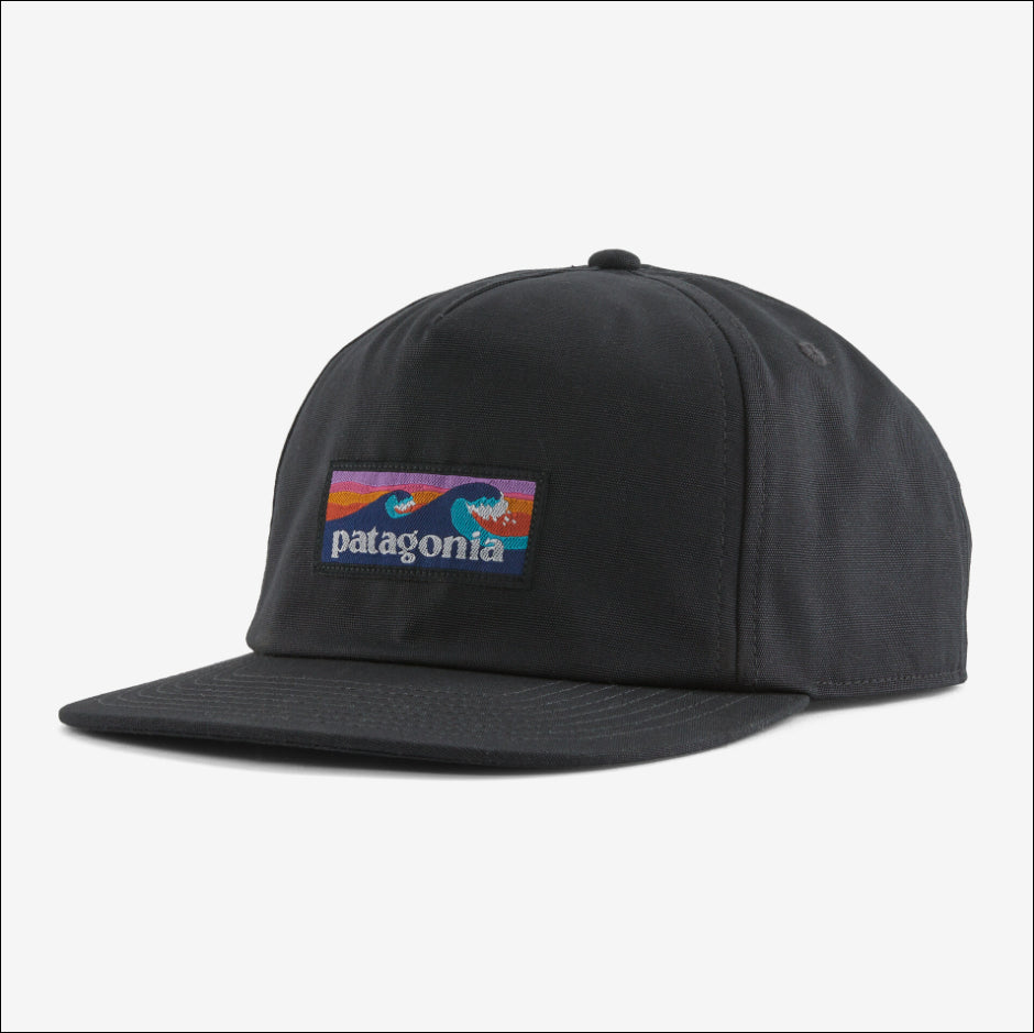 PATAGONIA GORRA BOARDSHORT LABEL FUNFARER INK BLACK