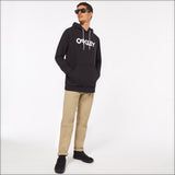 OAKLEY SUDADERA B1B PO 2.0 HOMBRE BLACK WHITE